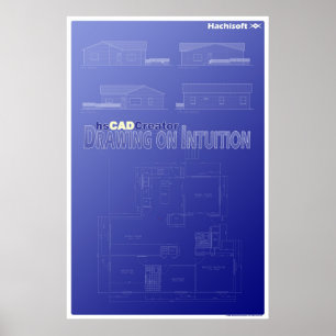 hsCADCreatorFloorPlanPoster Poster