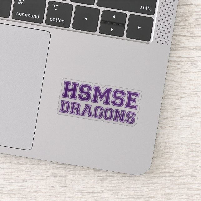 HSMSE Custom-Cut Vinyl Sticker (Detail)