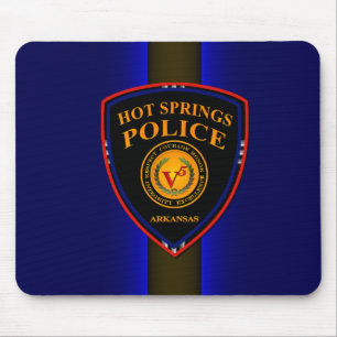 HSPD Thin Blue Line Patch Mouse Pad