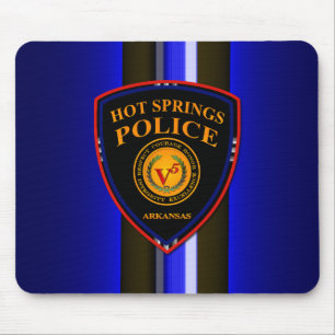 HSPD Thin Blue Line Patch Mouse Pad