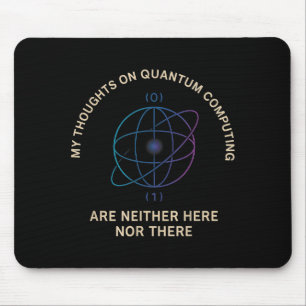 Ht Stem Gift For Teacher Professor Student Quantum Mouse Pad