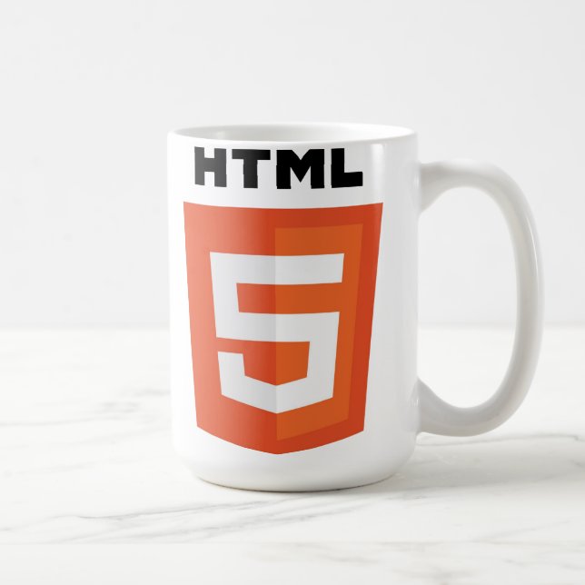 HTML 5 COFFEE MUG (Right)