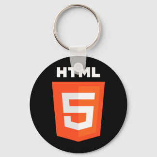 HTML 5 Logo Key Ring