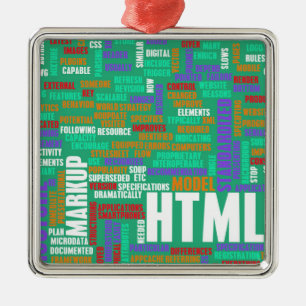 HTML 5 or HTML5 Metal Tree Decoration