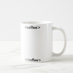 HTML Coffee mug