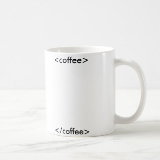 HTML Coffee mug