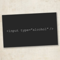 HTML Input Alcohol