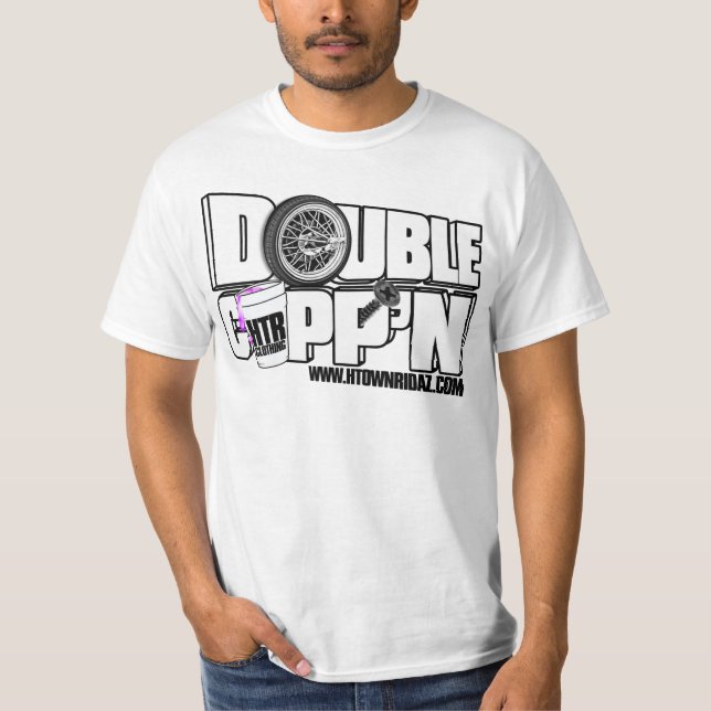 HTR Clothing - Double Cupp'n 1 T-Shirt (Front)