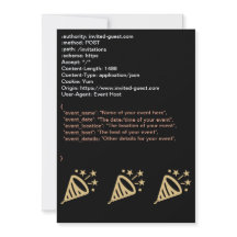 HTTP JSON Request Invitation