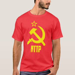 HTTP SHIRT - YELLOW CCCP