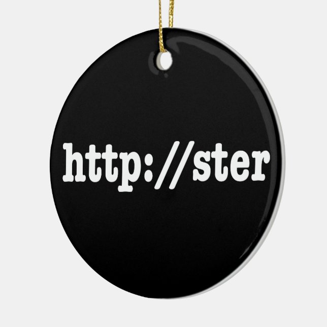 http://ster / html code ceramic ornament (Left)