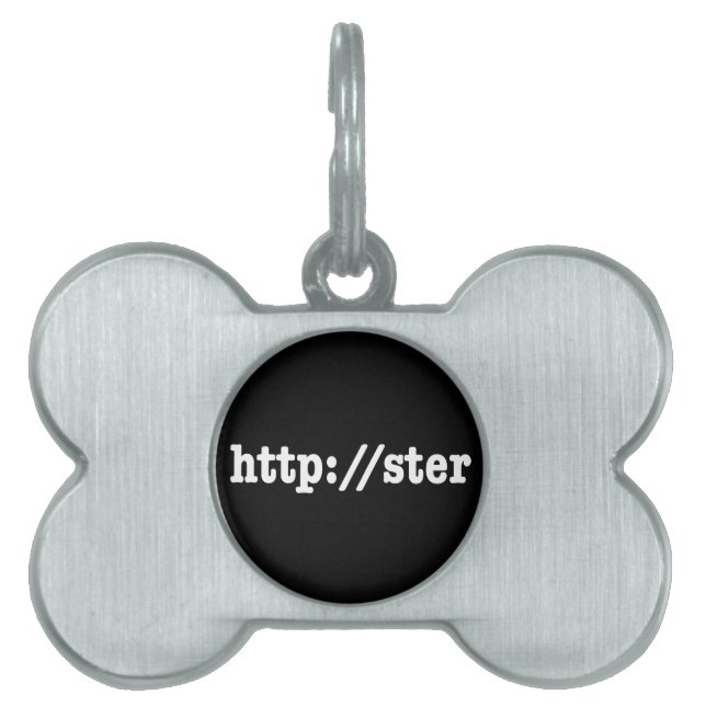 http://ster / html code pet tag (Front)