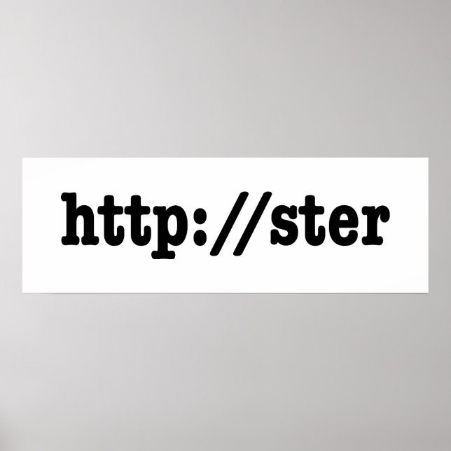 http://ster / html code poster (Front)