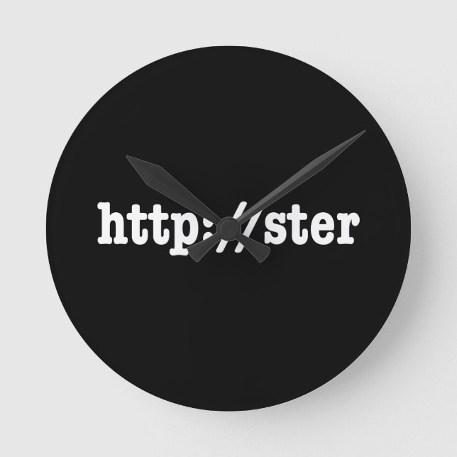 http://ster / html code round clock (Front)