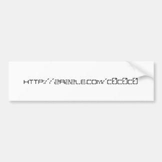 http://zazzle.com/c0c0c0 bumper sticker