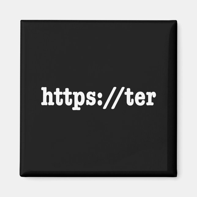 https://ter / html code magnet (Front)