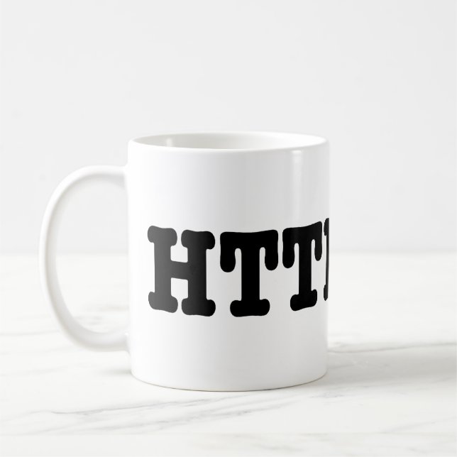 HTTPSTER COFFEE MUG (Left)