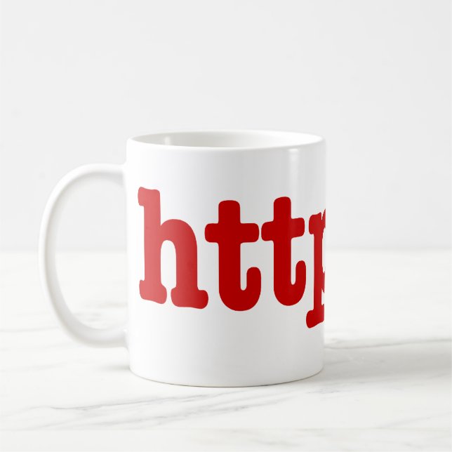 httpster coffee mug (Left)