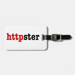 httpster luggage tag