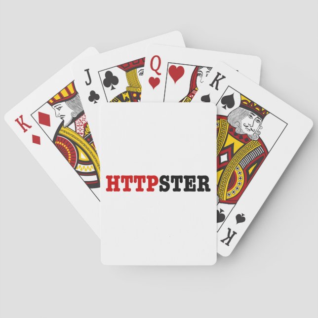 HTTPSTER PLAYING CARDS (Back)