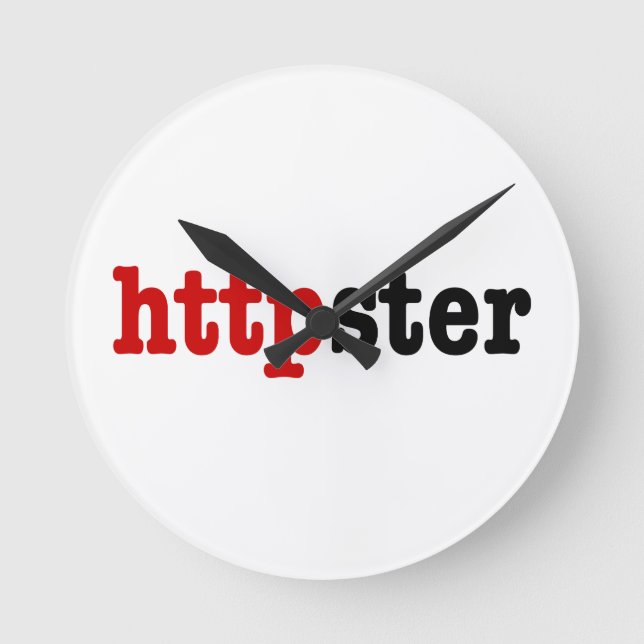 httpster round clock (Front)