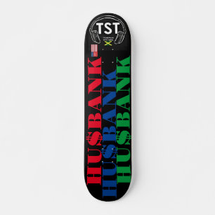 HU$BANK OFFICIAL JMT 7 3/4" Skateboard Deck