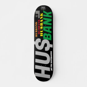 HU$BANK OFFICIAL JMT 7 3/4" Skateboard Deck