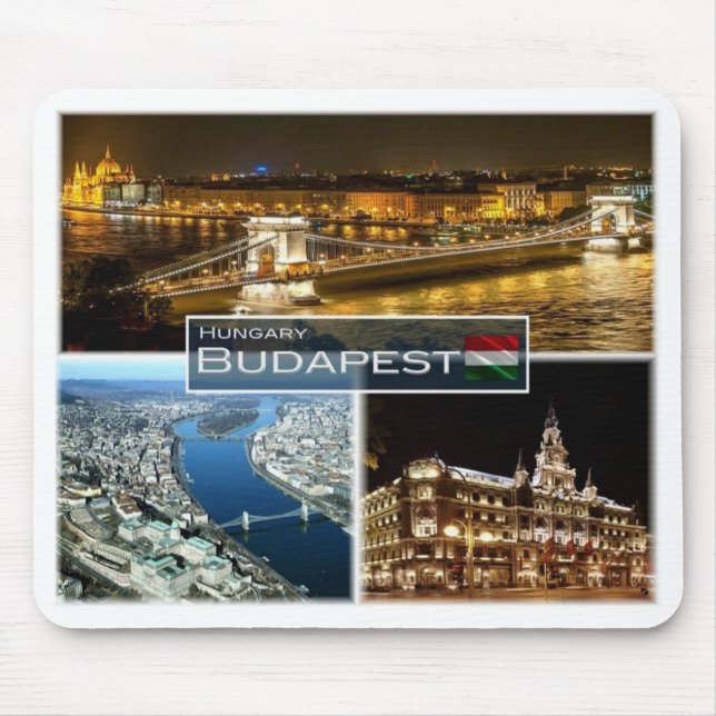 HU Hungary - Budapest - Mouse Pad (Front)
