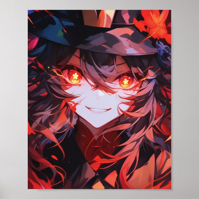 Hu Tao - Genshin Impact | Poster (Front)