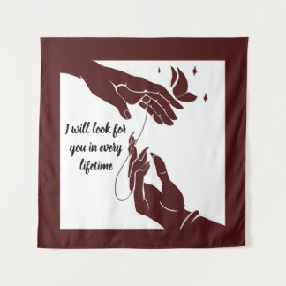 Hua Cheng and Xie Lian hands Tgcf Tapestry