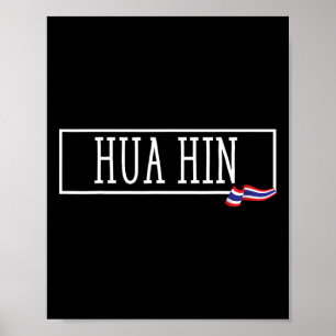 Hua Hin Thailand Souvenir Siam Prathet Thai Women Poster