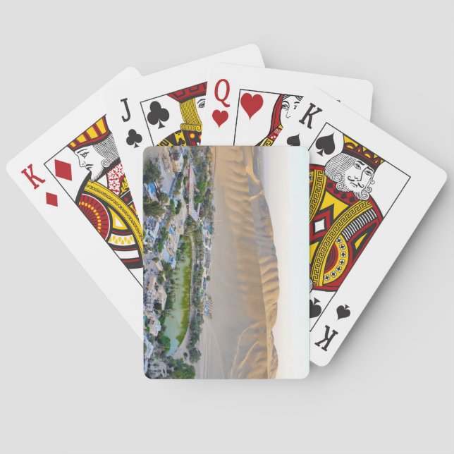 Huacachina, Peru Playing Cards (Back)