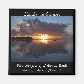 Huahine Sunset Magnet