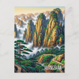 Huangshan National Park China Postcard