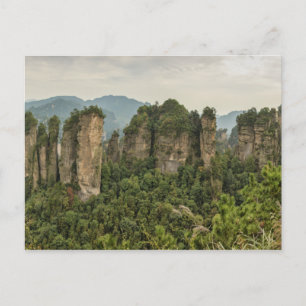 Huangshizhai Zhangjiajie Wulingyuan Hunan China Postcard