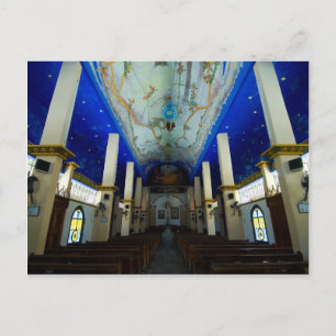 Huatulco church 1 postcard