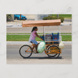 Huatulco street 2 postcard