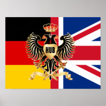 Hub Federation Flag 16" x 12"Poster Paper (Matte)