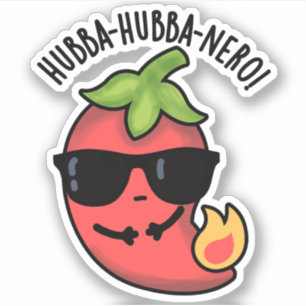 Hubba-hubba-nero Funny Habanero Pun 