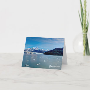 Hubbard Glacier, Alaska Greeting card