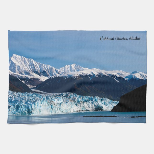 Hubbard Glacier, Alaska Kitchen tea towel (Horizontal)