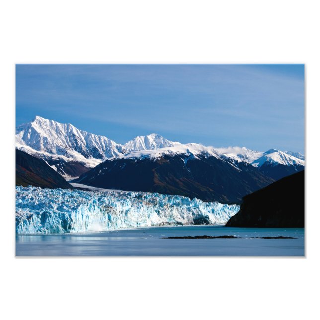 Hubbard Glacier, Alaska Photo print (Front)