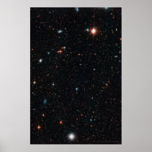 Hubble Deep Field 20x30 (16x24) Poster