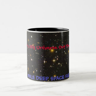 HUBBLE DEEP SPACE FIELD Two-Tone COFFEE MUG