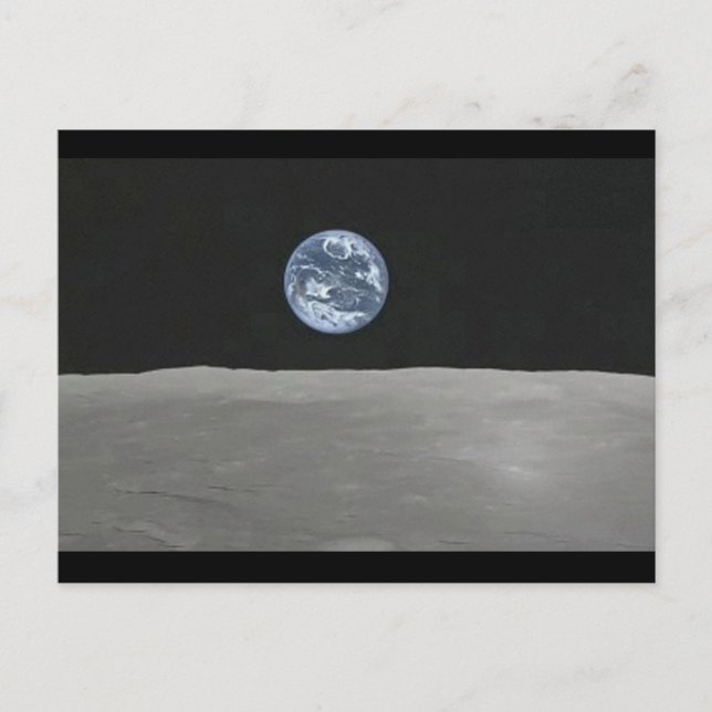 Hubble Earthrise Postcard (Front)
