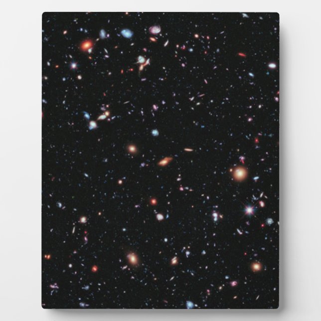 Hubble Extreme Deep Field Plaque (Front)