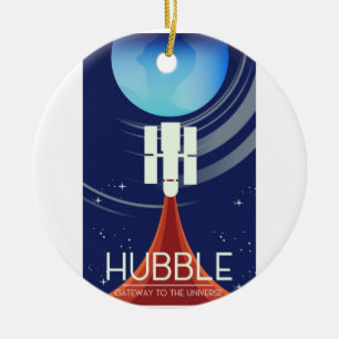 Hubble Gateway to the Universe Ceramic Ornament