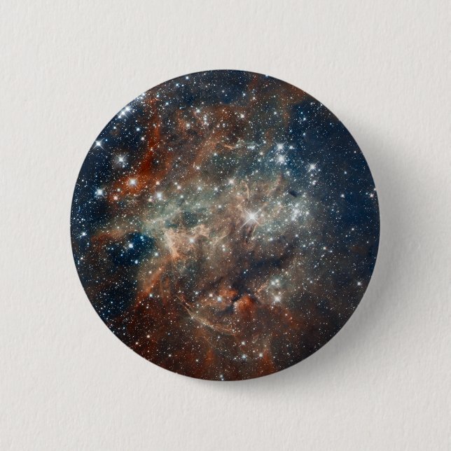 Hubble Image 6 Cm Round Badge (Front)