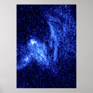 Hubble Image of Stellar Bow Shock Poster