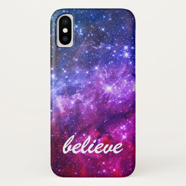 Hubble Image Space / Purps / believe Case-Mate iPhone Case (Back)